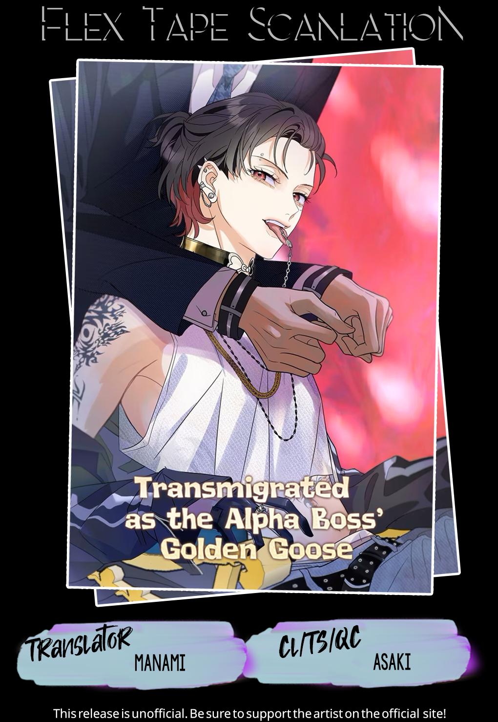 the golden goose dressed as an alpha boss Adorable Couple: Golden Goose as Alpha Boss Yaoi Manhwa
